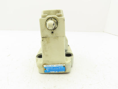 Tokimec Vickers TSCG20-06-E-10 Hydraulic Relief Valve