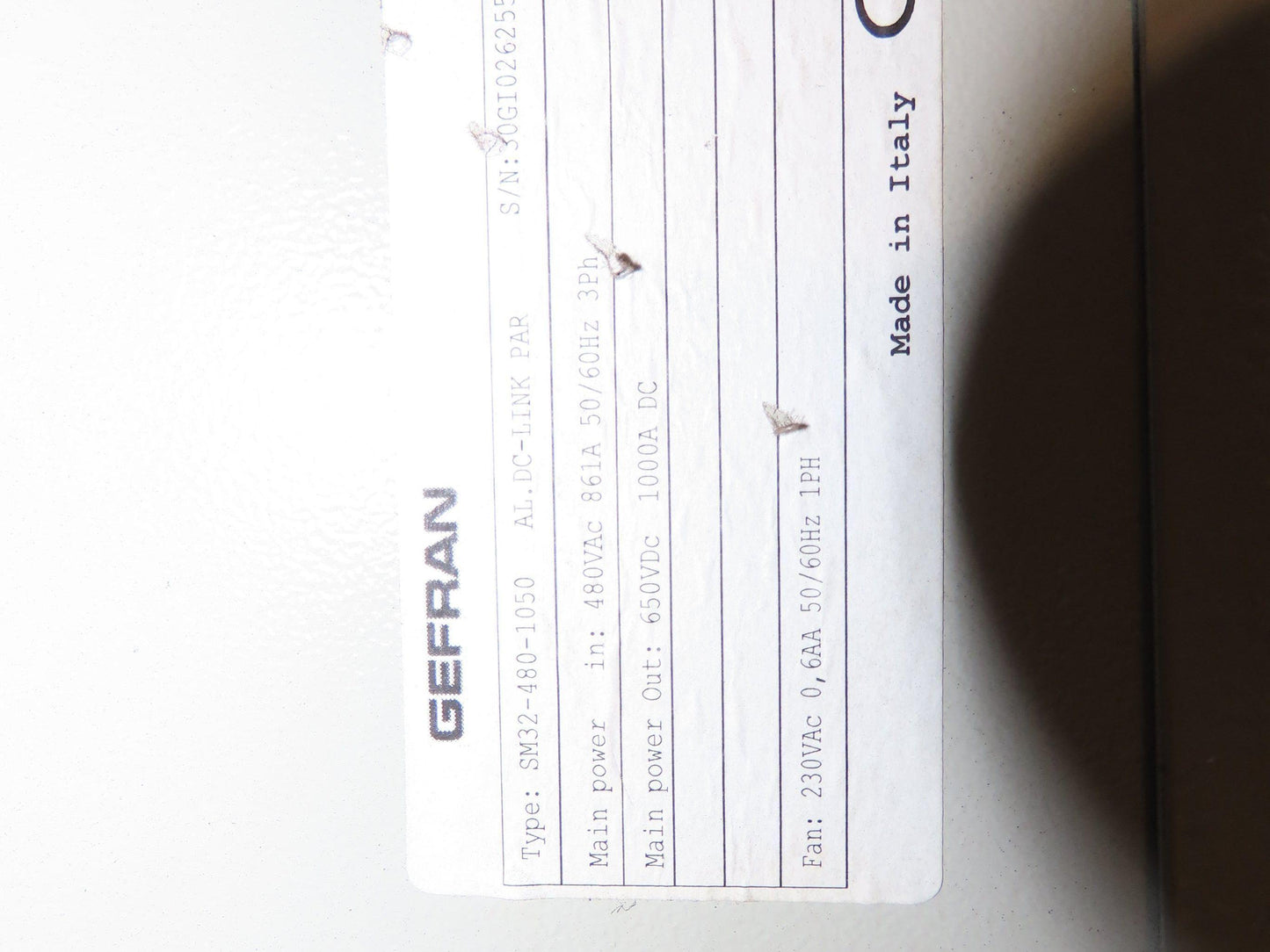 TMEiC Dual DC Drive 650VDC 1000A 2000HP Gefran Power Supply Toshiba Mitsubishi