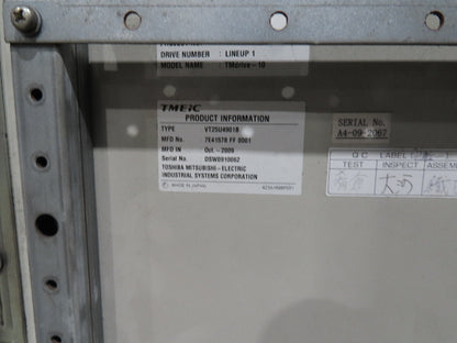 TMEiC Dual DC Drive 650VDC 1000A 2000HP Gefran Power Supply Toshiba Mitsubishi