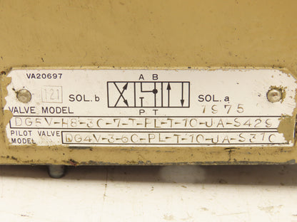 Vickers DG4V-3-6C/DG5V-H8-3C Hydraulic Directional Solenoid Valve 100/110V