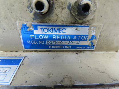 Tokimec DG4V-5-2C-M-PL-T-6-40 SystemStak Directional Solenoid Valve Stack 110V