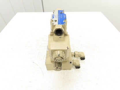Tokimec DG4V-5-2C-M-PL-T-6-40 SystemStak Directional Solenoid Valve Stack 110V