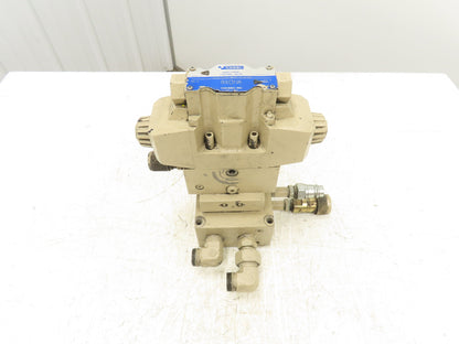 Tokimec DG4V-5-2C-M-PL-T-6-40 SystemStak Directional Solenoid Valve Stack 110V