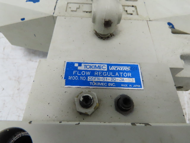 Vickers DG4V-5-2C-M-P7L-H-6-30 Directional Solenoid Reducing Check Valve Stack