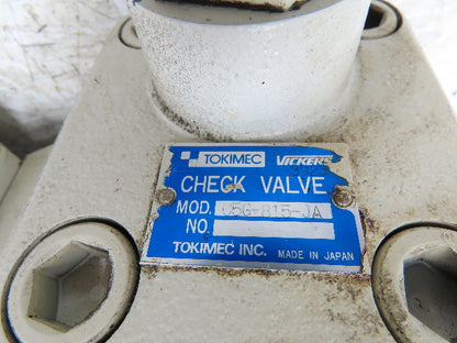 Vickers DG4V-5-2C-M-P7L-H-6-30 Directional Solenoid Reducing Check Valve Stack