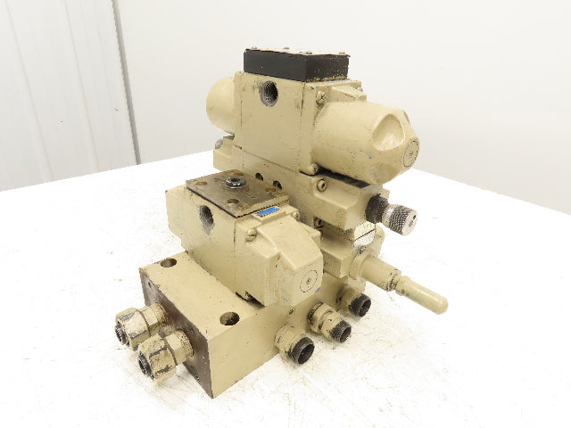Vickers DG4S4-0133C-AF-A1-50-JA Directional Solenoid Flow Control Valve Stack