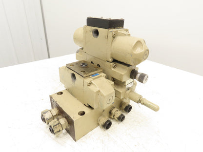 Vickers DG4S4-0133C-AF-A1-50-JA Directional Solenoid Flow Control Valve Stack