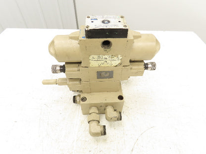 Vickers DG4S4-0133C-AF-A1-50-JA Directional Solenoid Flow Control Valve Stack