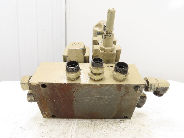 Vickers DG4S4-0133C-AF-A1-50-JA Directional Solenoid Flow Control Valve Stack