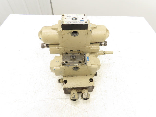 Vickers DG4S4-0133C-AF-A1-50-JA Directional Solenoid Flow Control Valve Stack