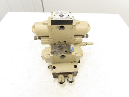 Vickers DG4S4-0133C-AF-A1-50-JA Directional Solenoid Flow Control Valve Stack