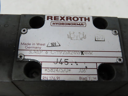 Rexroth 4WRZ 32 Proportional Directional Reducing Solenoid Valve 3DREP 6