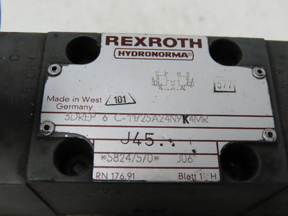 Rexroth 4WRZ 32 Proportional Directional Reducing Solenoid Valve 3DREP 6