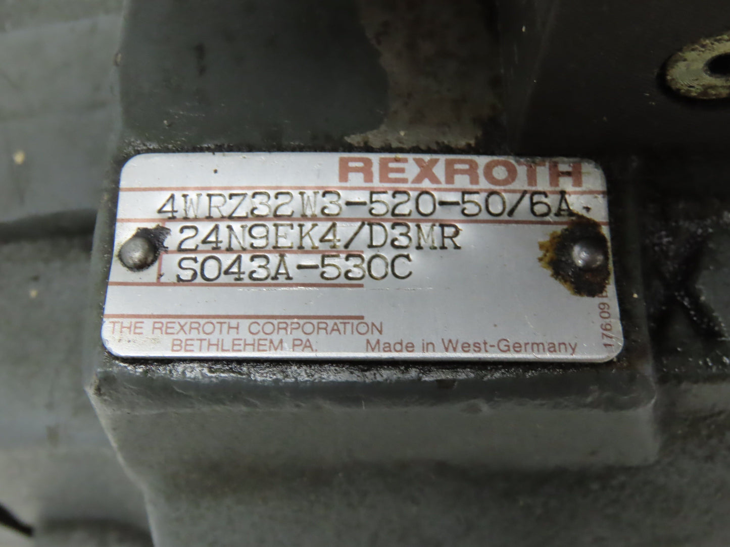 Rexroth 4WRZ 32 Proportional Directional Reducing Solenoid Valve 3DREP 6