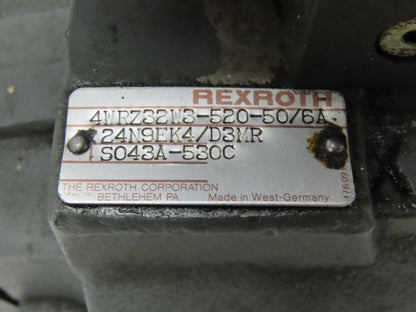 Rexroth 4WRZ 32 Proportional Directional Reducing Solenoid Valve 3DREP 6