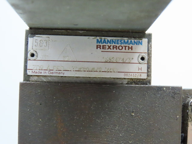 Rexroth 4WRZ 32 Proportional Directional Reducing Solenoid Valve 3DREP 6
