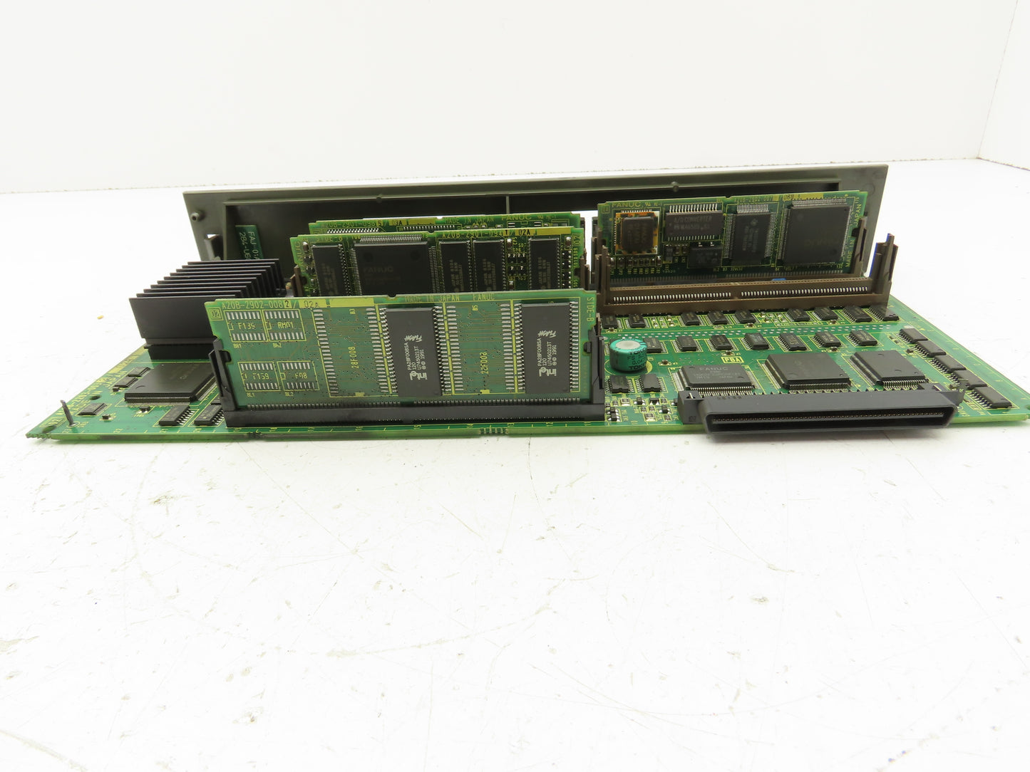 Fanuc A16B-2203-0033 Circuit Board Module Slot Card w/Daughter Boards
