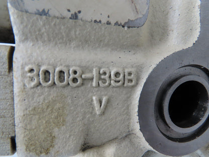 Yuken DSG-01 Directional Solenoid Valve 3-Station Hydraulic Manifold Assy 24VDC