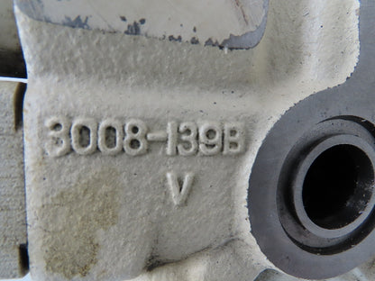 Yuken DSG-01 Directional Solenoid Valve 3-Station Hydraulic Manifold Assy 24VDC