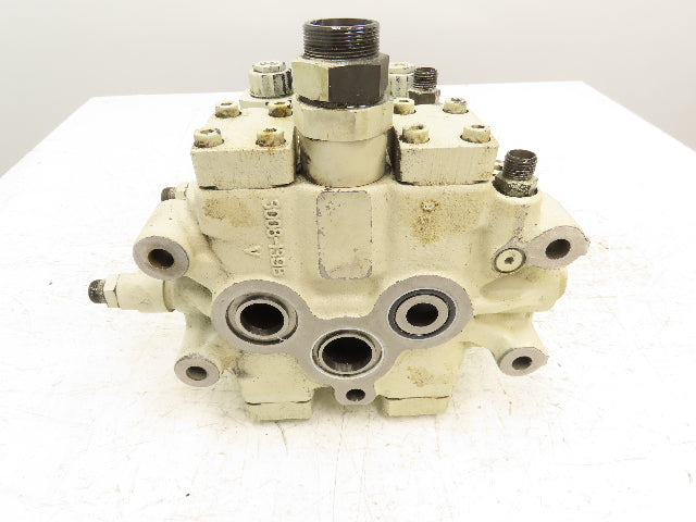 Yuken DSG-01 Directional Solenoid Valve 3-Station Hydraulic Manifold Assy 24VDC