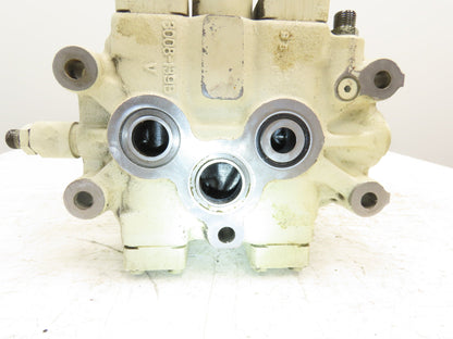 Yuken DSG-01 Directional Solenoid Valve 3-Station Hydraulic Manifold Assy 24VDC