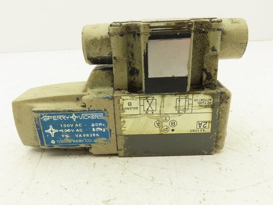Vickers DG4V-3-2A-PL-T-10-JA-S310 Directional Single Solenoid Valve 100/110V