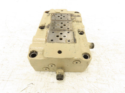 Shibaura UV-25-16 Hydraulic 3-Station Directional Valve Manifold Sub-Base D03