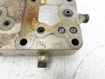 Shibaura UV-25-16 Hydraulic 3-Station Directional Valve Manifold Sub-Base D03