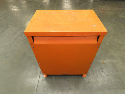 Olson 13167 Step Down Power Transformer 14kva 3Ph HV 480V Delta LV 208Y/120V