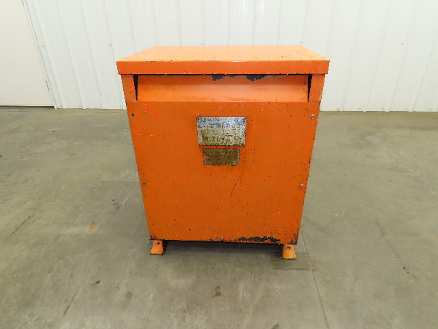 Olson 13167 Step Down Power Transformer 14kva 3Ph HV 480V Delta LV 208Y/120V