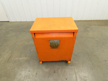 Olson 13167 Step Down Power Transformer 14kva 3Ph HV 480V Delta LV 208Y/120V