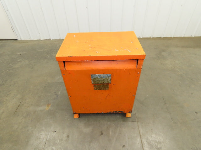 Olson 13167 Step Down Power Transformer 14kva 3Ph HV 480V Delta LV 208Y/120V