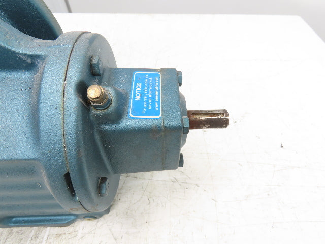 Sew Eurodrive KF67AD2 Helical Gear Drive Right Angle Reducer 102:1 Gearbox 17RPM
