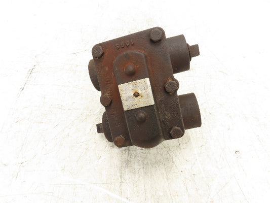 Hoffman FT075H-3 Float Thermostatic Steam F&T Trap 250 PSI 406°F 3/4" NPT