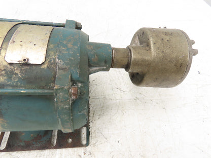 Reliance P56H Gearmotor 30:1 Reducer .33Hp 230/460V 3PH 60 RPM LH Output 56C