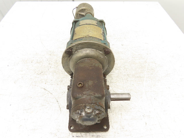 Reliance P56H Gearmotor 30:1 Reducer .33Hp 230/460V 3PH 60 RPM LH Output 56C