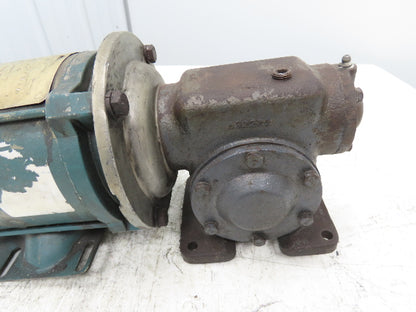 Reliance P56H Gearmotor 30:1 Reducer .33Hp 230/460V 3PH 60 RPM LH Output 56C