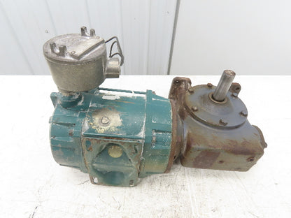 Reliance P56H Gearmotor 30:1 Reducer .5Hp 230/460V 3PH 60 RPM LH Output 56C