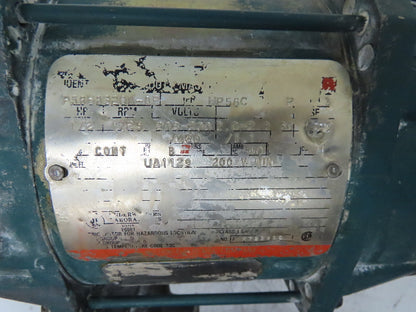 Reliance P56H Gearmotor 30:1 Reducer .5Hp 230/460V 3PH 60 RPM LH Output 56C