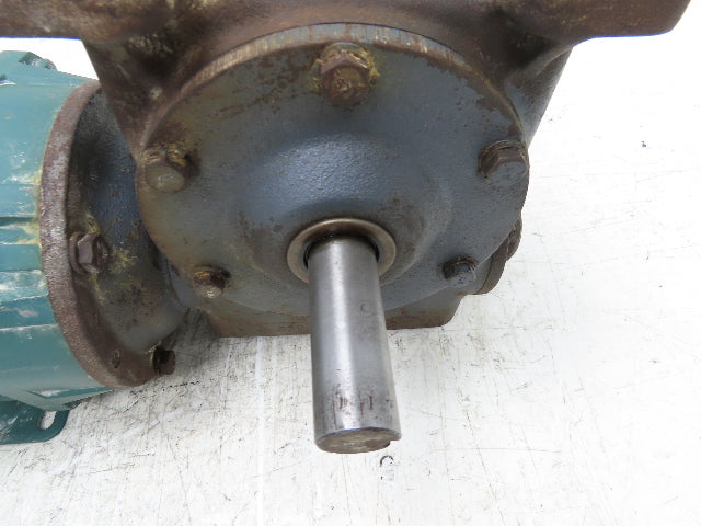Reliance P56H Gearmotor 30:1 Reducer .5Hp 230/460V 3PH 60 RPM LH Output 56C