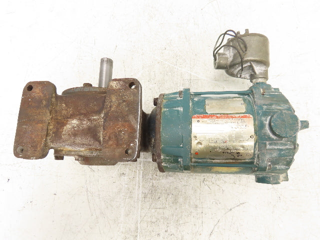 Reliance P56H Gearmotor 30:1 Reducer .5Hp 230/460V 3PH 60 RPM LH Output 56C