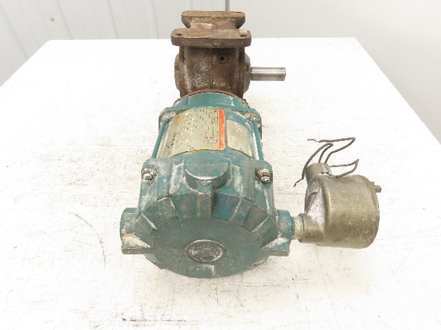 Reliance P56H Gearmotor 30:1 Reducer .5Hp 230/460V 3PH 60 RPM LH Output 56C