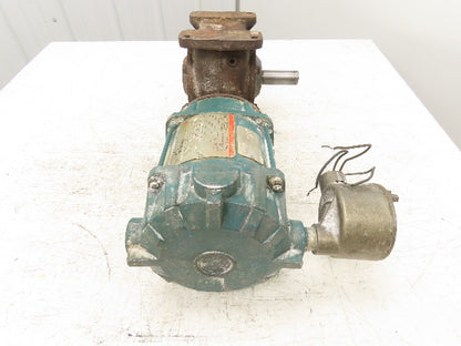 Reliance P56H Gearmotor 30:1 Reducer .5Hp 230/460V 3PH 60 RPM LH Output 56C