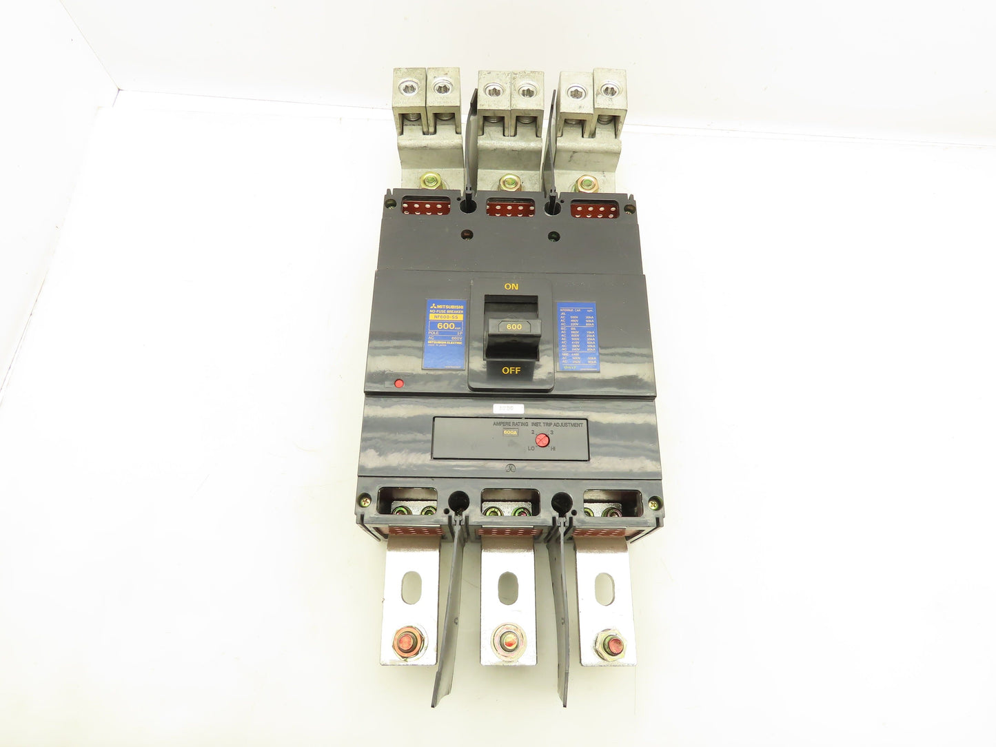 Mitsubishi Electric NF600-SS No-Fuse Circuit Breaker 600A 3P 660V 3Ph