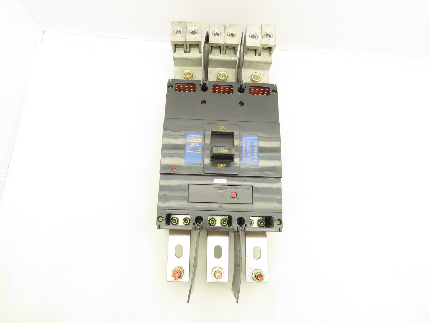 Mitsubishi Electric NF600-SS No-Fuse Circuit Breaker 600A 3P 660V 3Ph