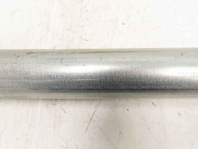 1.9"x 31"BF  Galvanized Steel Gravity Conveyor Roller 7/16" Hex Axle  Lot of 12