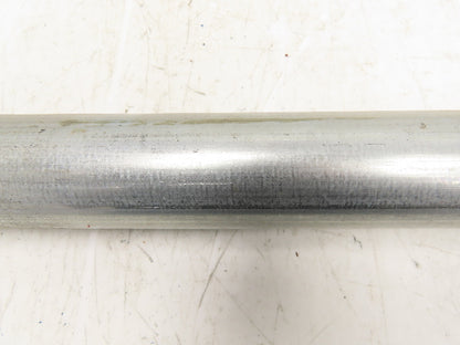 1.9"x 31"BF  Galvanized Steel Gravity Conveyor Roller 7/16" Hex Axle  Lot of 12