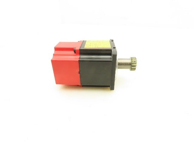 Fanuc A06B-114-B075#0008 AC Servo Motor 0.13kw 4000RPM Encoder A20B-8200-004