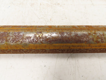 1.9"x 31"BF  Galvanized Steel Gravity Conveyor Roller 7/16" Hex Axle  Lot of 10
