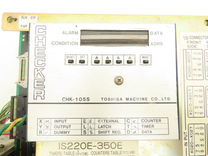 Toshiba CHK-105S Injection Molding Machine Control Panel Provisor Checker